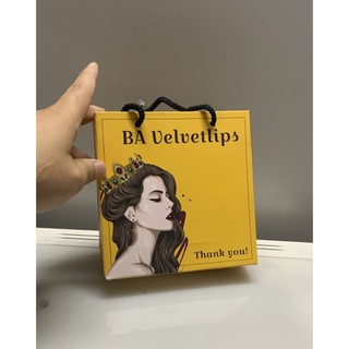 [ Đỏ lạnh ] Son kem cao cấp B.A Beauty