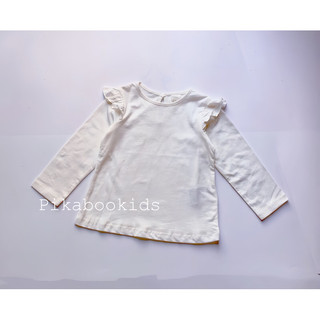Áo dài tay cotton dư xịn Hm cho bé gái