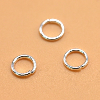 Charm khoen tròn bằng bạc 925 - không ghỉ sét