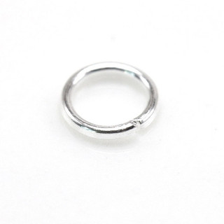 Charm khoen tròn bằng bạc 925 - không ghỉ sét