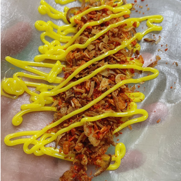 350gr HÀNH PHI MUỐI TÉP ĂN KÈM BÁNH TRÁNG PHƠI SƯƠNG -THÈM GÌ CŨNG CÓ