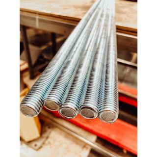 Thanh ren, ty ren sắt dài 1 mét - nhiều kích cỡ m6, m8, m10, m12, m14