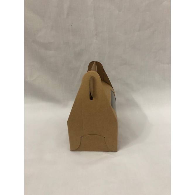 Hộp giấy kraft tay cầm để bánh cupcake kẹo/quà tặng đủ kích thước/hộp