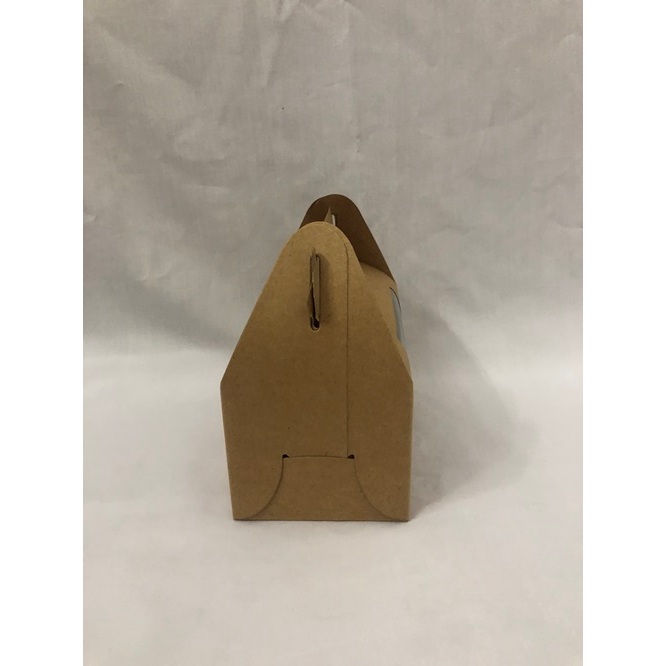 Hộp giấy kraft tay cầm để bánh cupcake kẹo/quà tặng đủ kích thước/hộp