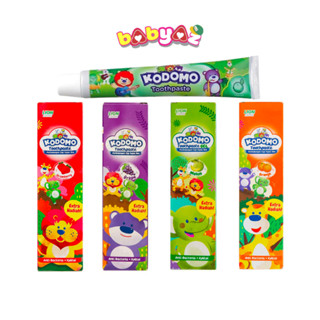 Kem Đánh Răng Trẻ Em Kodomo Kem Đánh Răng Cho Bé Nuốt Được Hàng Chinh Hãng Trọng Lượng 45gr