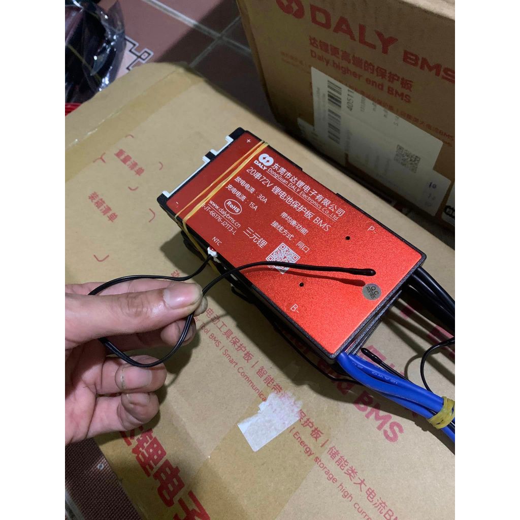 Bảng mạch bảo vệ pin Lithium Ion 3.7V BMS Daly 7S 10S 13S 16S 17S chính hãng