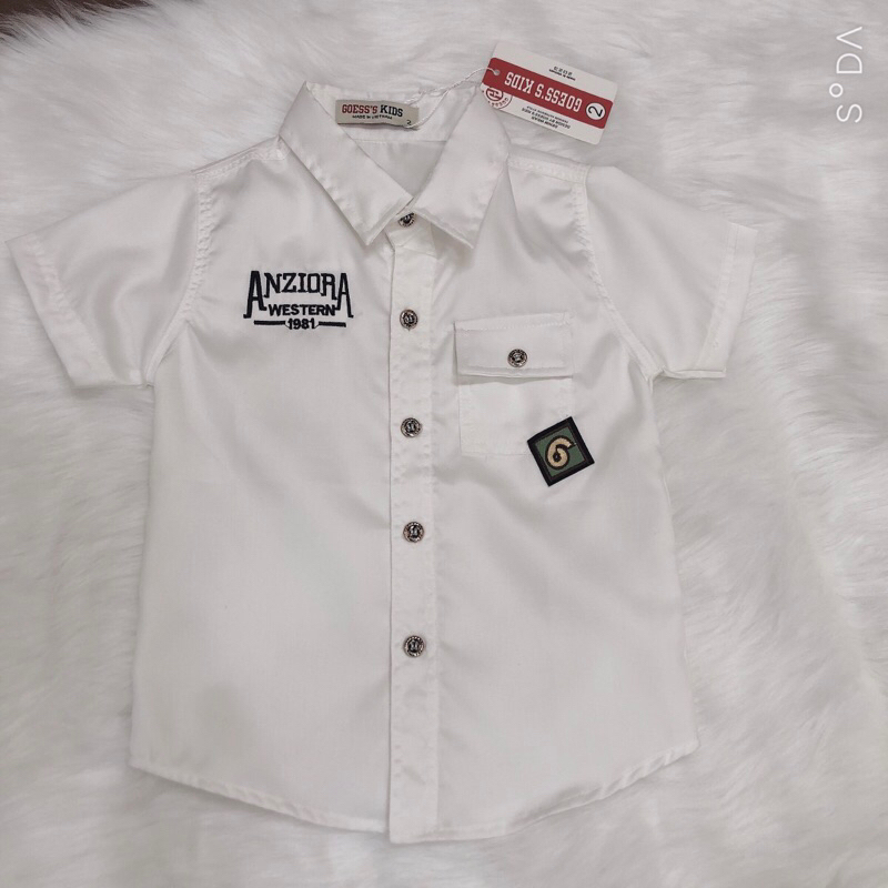 Áo sơ mi bé trai 8-25kg siêu đẹp hàng bán shop