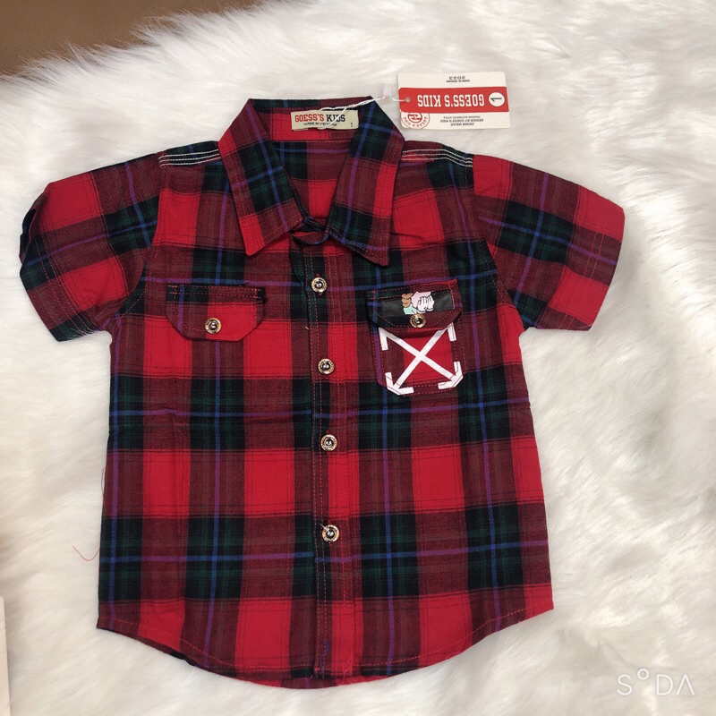 Áo sơ mi bé trai 8-25kg siêu đẹp hàng bán shop
