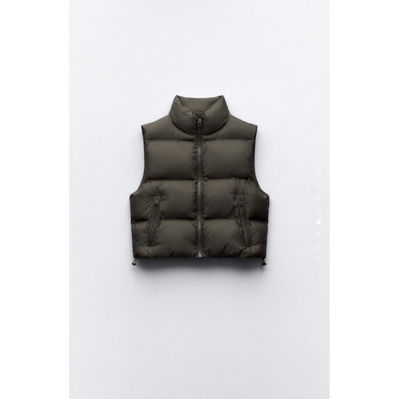 Áo phao gile Zara Authentic