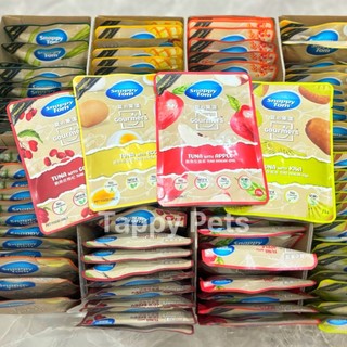Combo thùng 24 gói pate cho mèo snappy tom trái cây - gói 70gr
