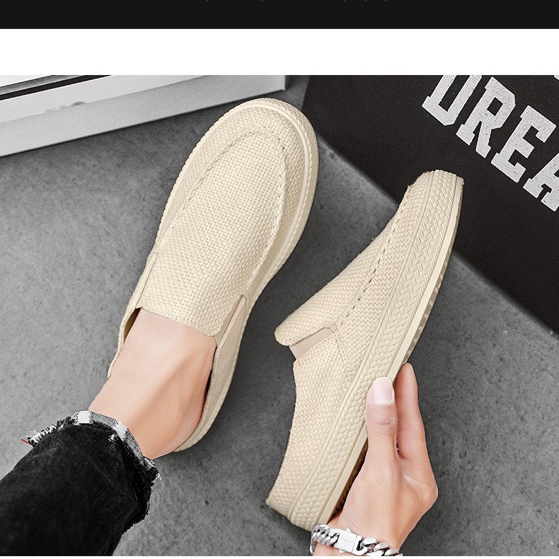 CF627 - Giày Sabo Vải Canvas Unisex Thiết Kế Đơn Giản - Giày Canvas - Sấu Vui Vẻ Official