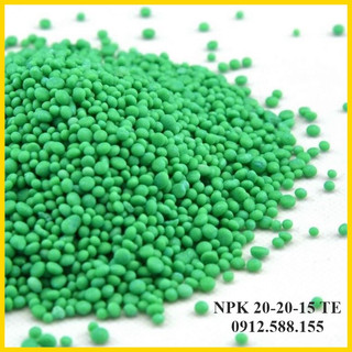 Phân tan nhanh Npk 20-20-15+TE bổ sung vi lượng, chuyên bón cho cây hoa, cây ăn quả, cây cảnh, các loại cây trồng