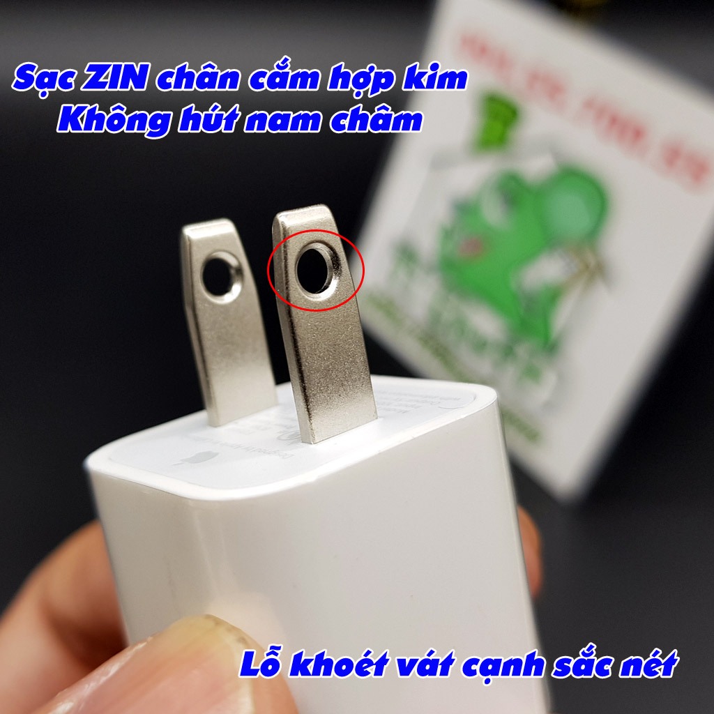 Sạc AP 5W Vuông 2 Chấu DẸT Hàng STORE Chính Hãng