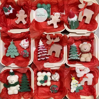 Nến thơm - NOEL BOX, quà tặng Noel, nến thơm Giáng sinh