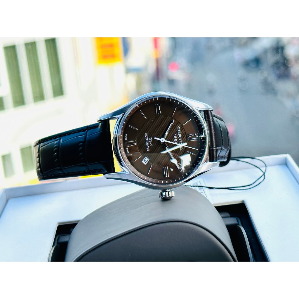Đồng hồ nam dây da Certina Automatic DS-1 C006.407.16.298.00