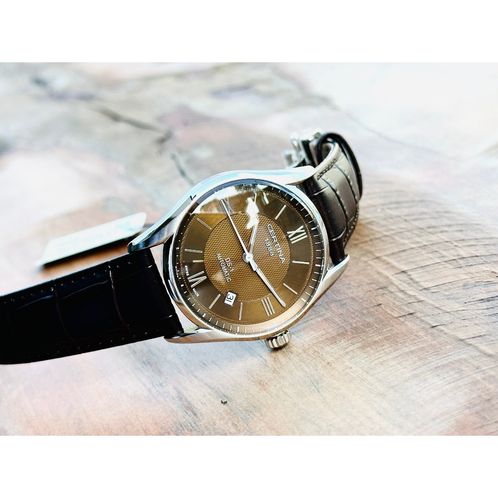 Đồng hồ nam dây da Certina Automatic DS-1 C006.407.16.298.00