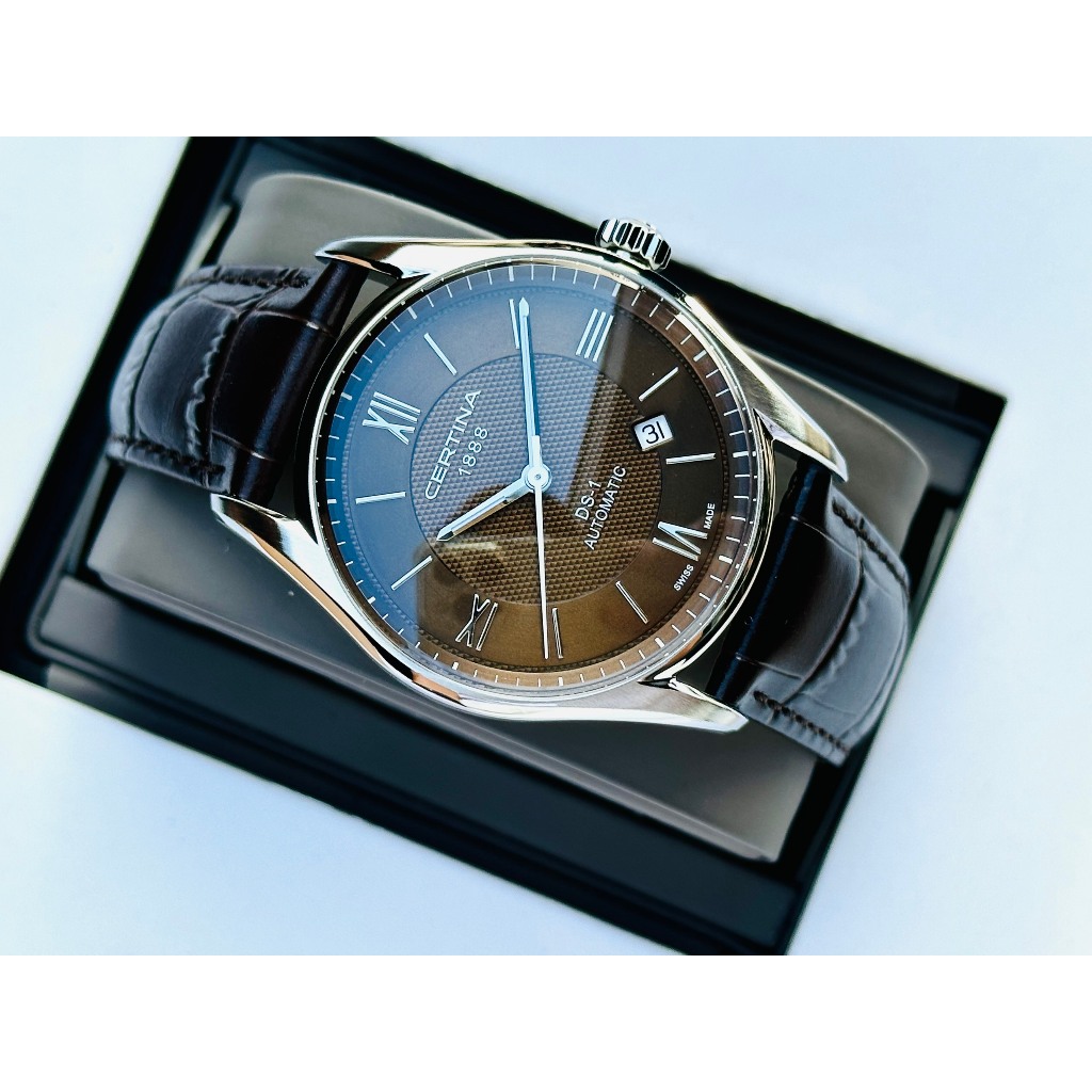 Đồng hồ nam dây da Certina Automatic DS-1 C006.407.16.298.00