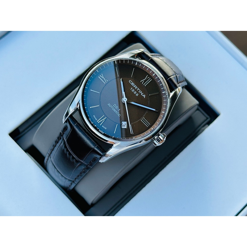 Đồng hồ nam dây da Certina Automatic DS-1 C006.407.16.298.00