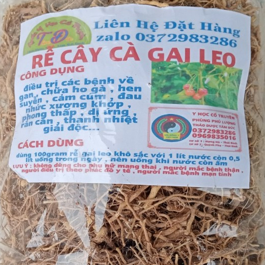 1kg rễ cây cà gai leo khô