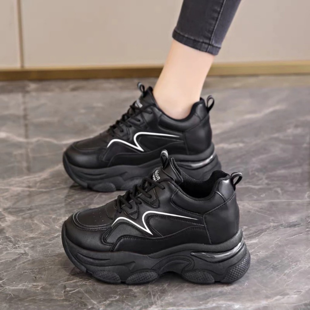 Giày Thể Thao Nữ M TOTO Độn Đế Cao Cấp