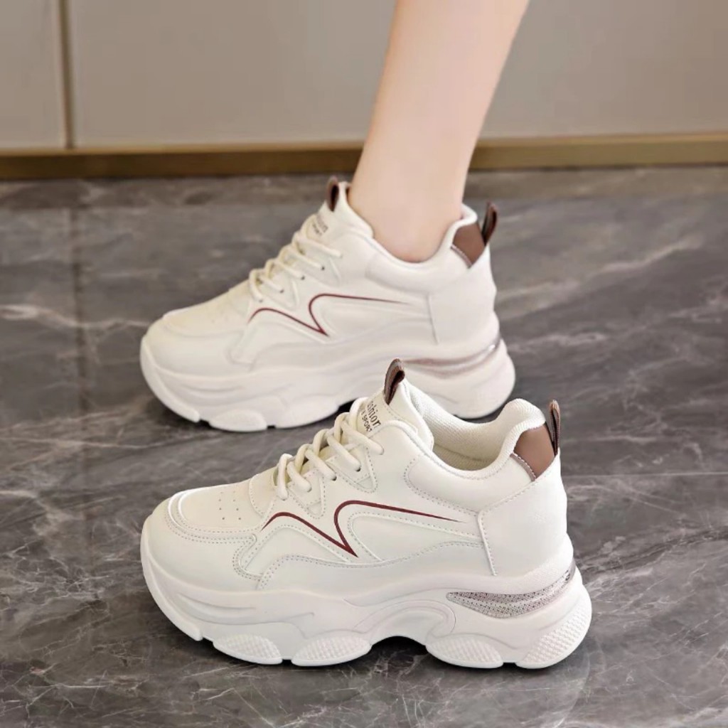 Giày Thể Thao Nữ M TOTO Độn Đế Cao Cấp