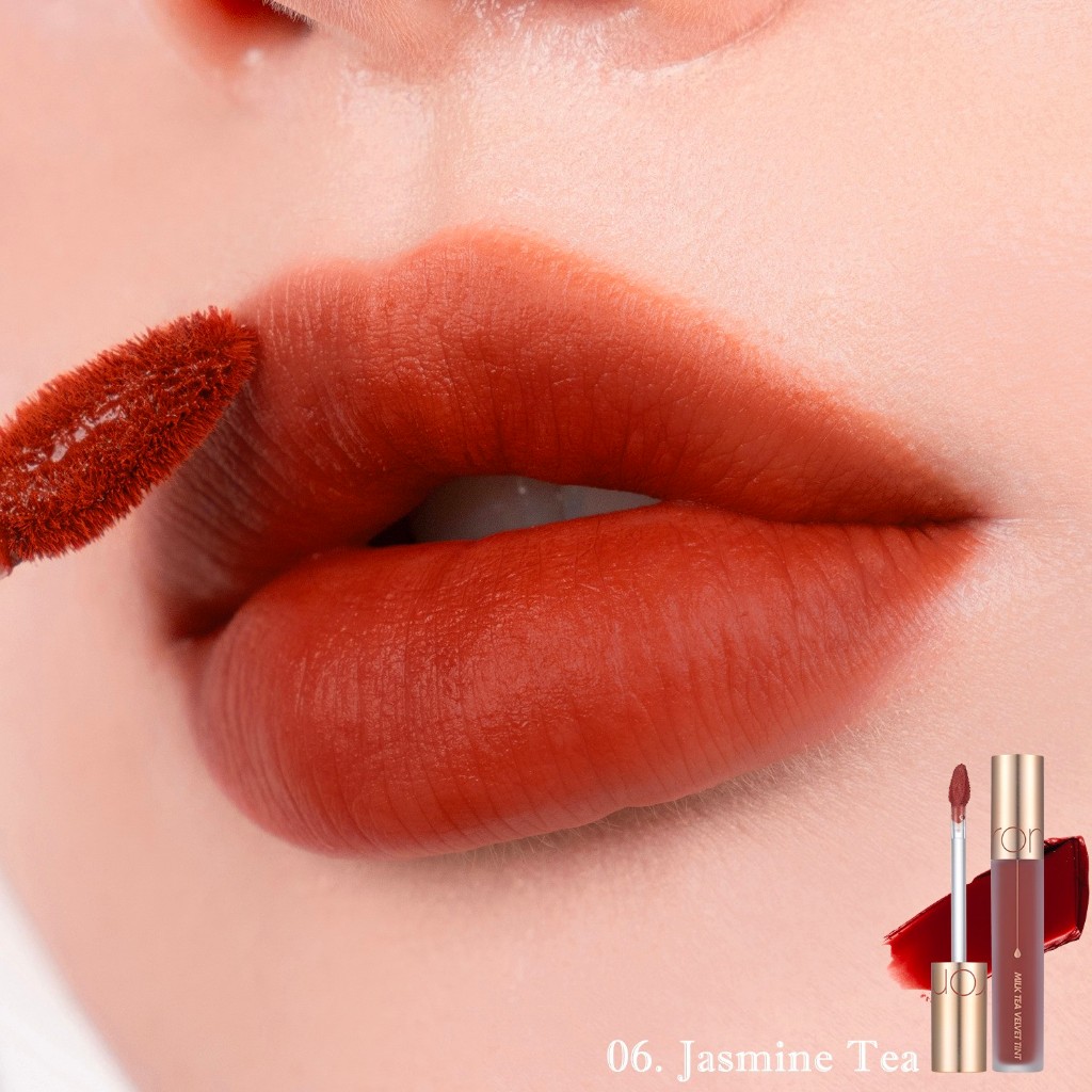 Son kem mịn lì Romand Milk Tea Velvet Tint Version 2 màu 05, 06