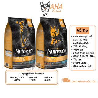 Thức Ăn Hạt Cho Chó Nutrience Subzero Bao 500g & 2,27kg - Thịt Bò, Gà Tây, Cá Hồi, Cá Tuyết, Cá Trích, Rau Củ & Trái Cây