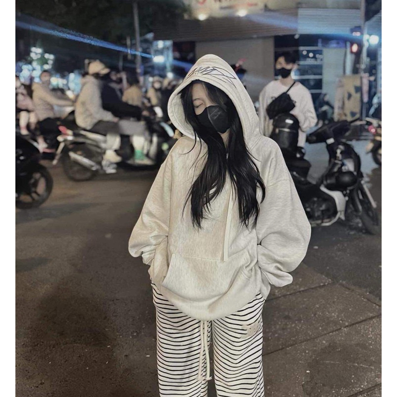 Hoodie nỉ thêu mũ Stussyyy siêu hót full size nam nữ