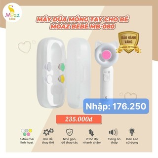 Máy Dũa Móng Tay Cho Bé Moaz BeBe MB-080