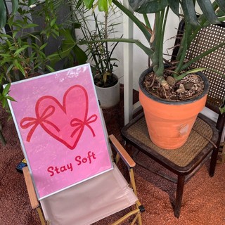 Tranh in giấy mỹ thuật A4/A3 Posters Thingy - Stay Soft