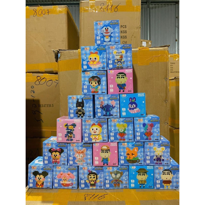 20 kiện hàng ngẫu nhiên + tặng 1 mô hinh, lego random