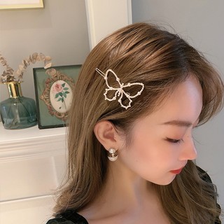 Kẹp tóc mái nữ hình bướm đính hạt xinh xắn dành cho bạn nữ PK053