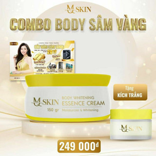 Kem body sâm vàng tặng kèm kích trắng