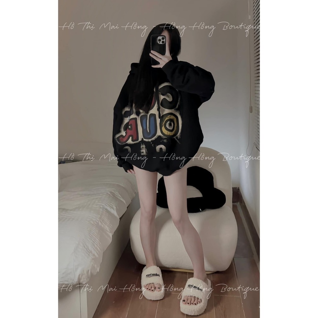 Áo Hoodie Nam Nữ Có Mũ , Áo Hoodie In Chữ Color Siêu HOT A09