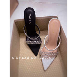 dép cao gót dây đá