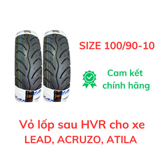 Vỏ lốp sau lắp cho xe lead, atila, chaly, xe điện size 100/90-10