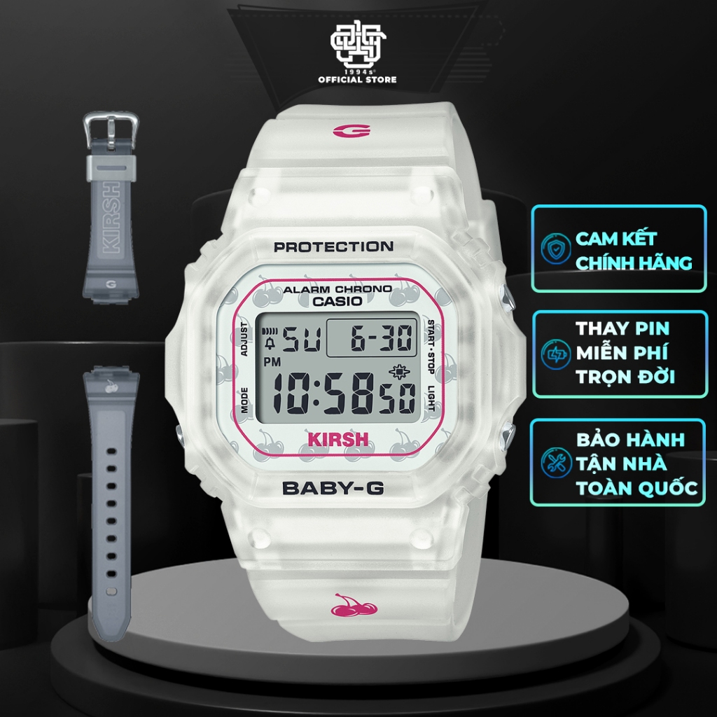 Đồng hồ nữ Casio Baby-G BGD-565KRS-7 phiên bản đặc biệt, chống va đập, chống nước 100m, hàng chính hãng