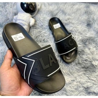 Dép nam nữ, dép cao su, dép unisex thời trang trẻ, dép Black chữ nổi 2023