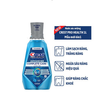 Nước súc miệng crest pro-health advanced complete care - hàng nhập usa chính hãng