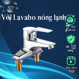 Vòi rửa mặt nóng lạnh, vòi lavabo 2 chế độ, lavabo giá rẻ, vòi rửa lavabo