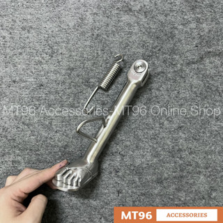 Chân Chống Nghiêng Inox 304 Hình Bàn Chân Cho Wave Dream Future