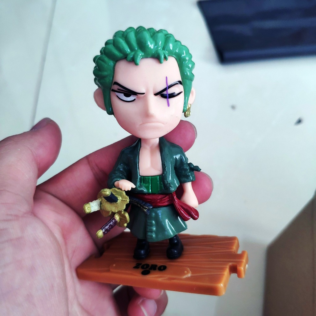 Combo set bộ nhân vật One piece CHIbi mặc định băng mũ rơm 10 nhân vật Boa hancock Brook Franky Usopp