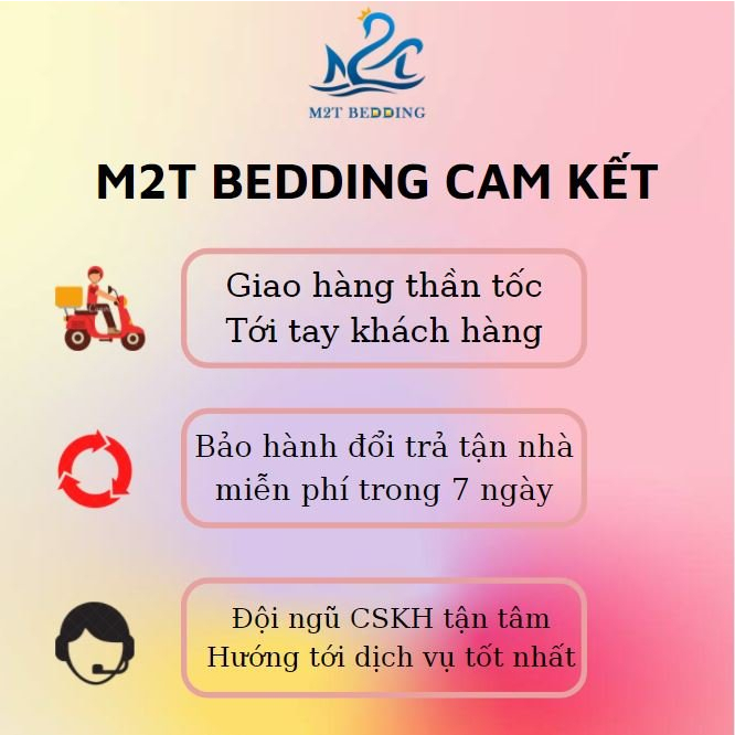 Chăn lông tuyết cao cấp M2T Bedding kích thước 2mx2m3 - chăn văn phòng mềm mịn, sang trọng