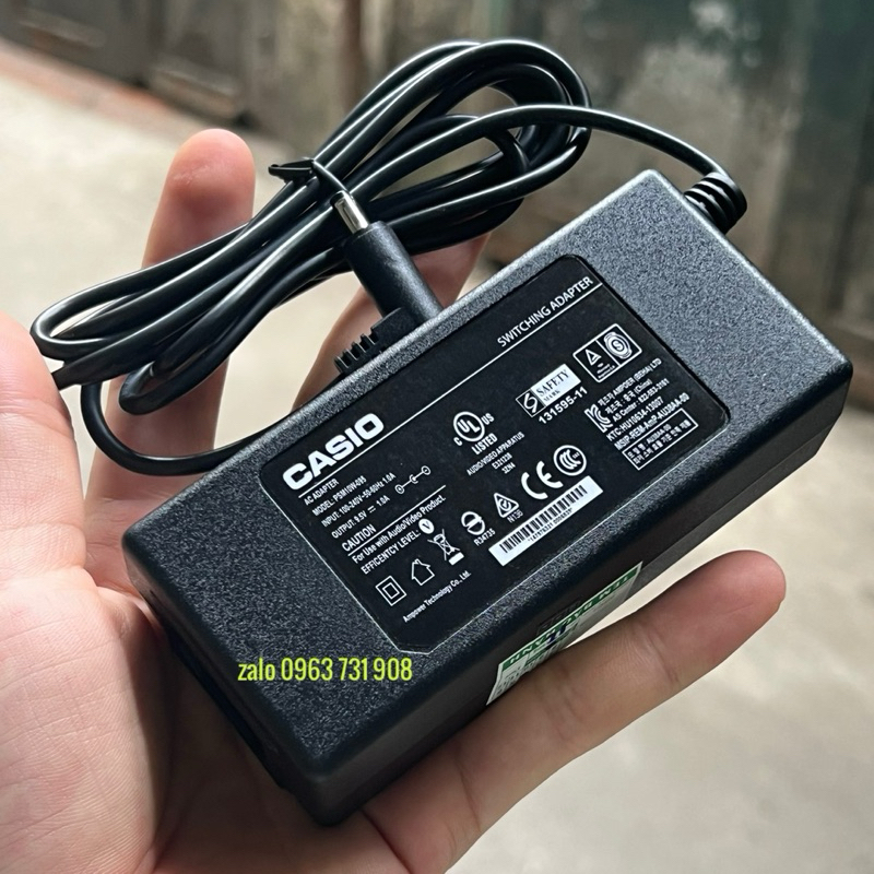 Nguồn Adapter đàn Organ Casio ProStar AD5 - Chính hãng