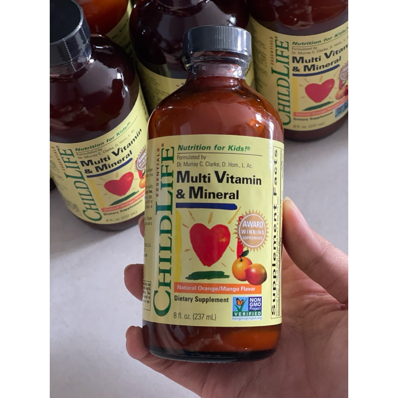 Multi Vitamin & Mineral ChildLife 237ml - Vitamin Tổng Hợp Cho Bé của Mỹ