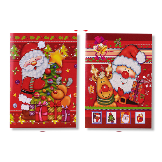 Thiệp đèn có nhạc Noel/ Giáng sinh Quà Tặng Sưu Tầm DIY - MYNAMART