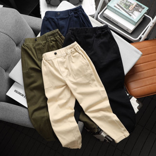 Quần Kaki bé trai Mi Gao Kids, Quần dài cho bé trai chất kaki chun mềm co giãn size đại 25-60kg