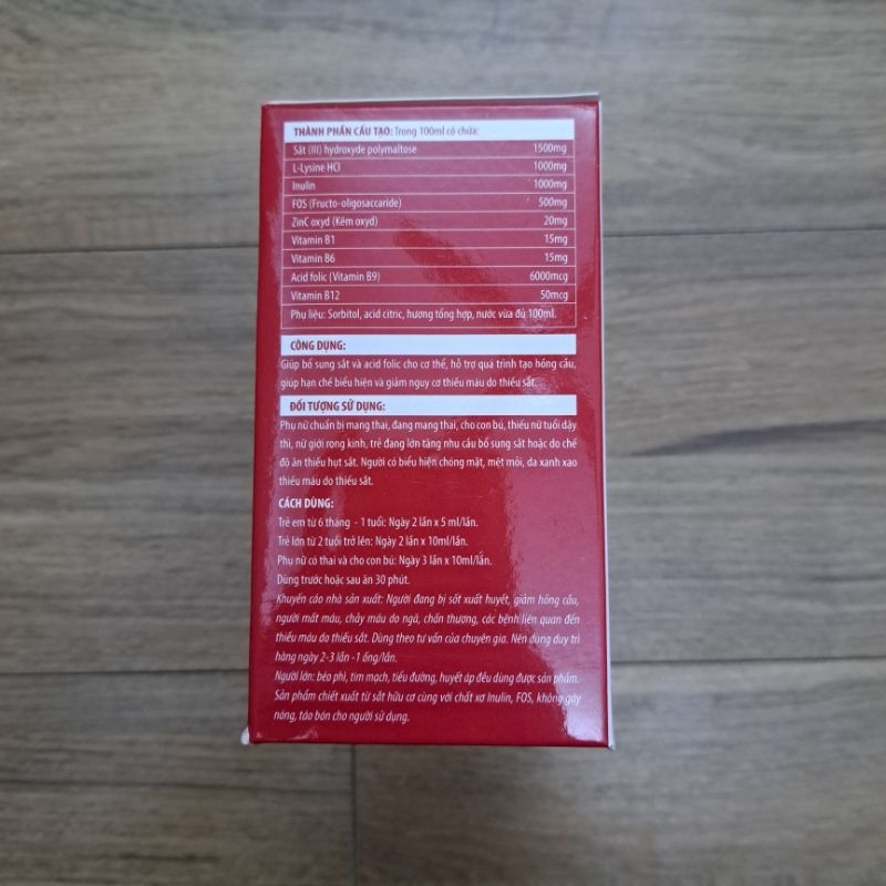 Siro Bổ máu Hemopolyn MumFolic Fe Hemopolyn Ironmelt Homomum Ferratum_Bổ sung sắt, acid folic, giảm nguy cơ thiếu máu.