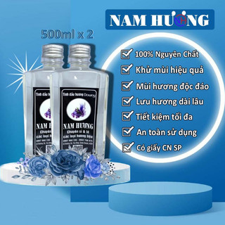 1 lít( 2 chai) tinh dầu xịt thơm quần áo nguyên chất