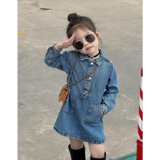 Váy đầm bò cho bé yêu chất đẹp dày dặn